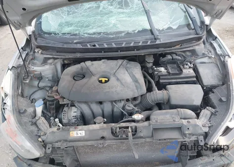 2013 Hyundai Elantra Gls from USA, damaged, VIN 5NPDH4AE9DH321040